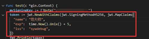 jwt.MapClaims示例