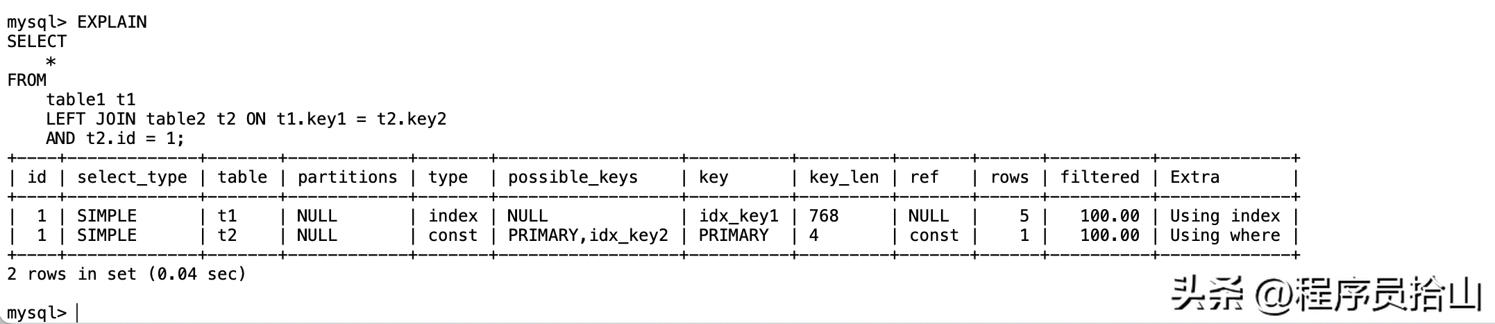 MySQL：两张表编码方式不一致，关联查询一定会导致索引失效吗？