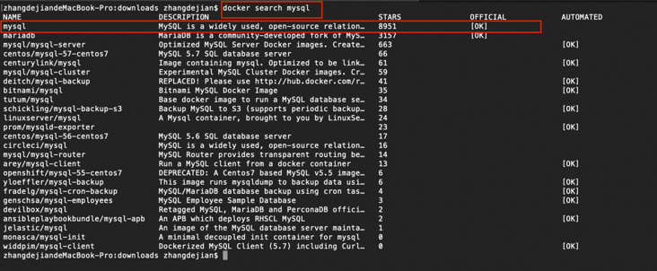 Docker安装Mysql8.0