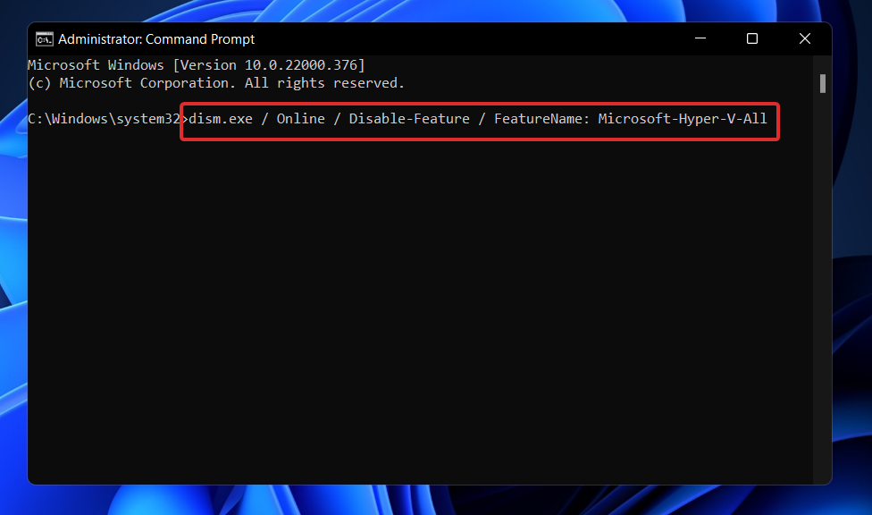 dism-disable-hyper-v