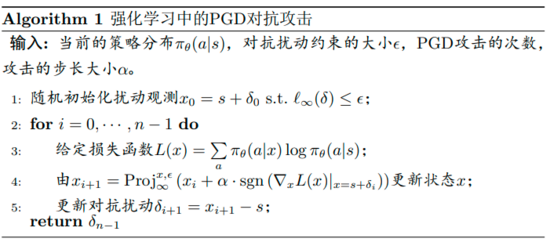 深度强化学习中的对抗攻击和防御