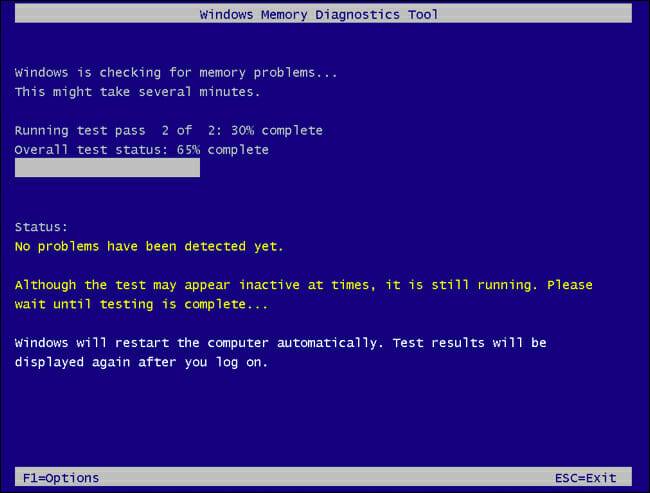 如何修复 Windows 内存诊断无结果