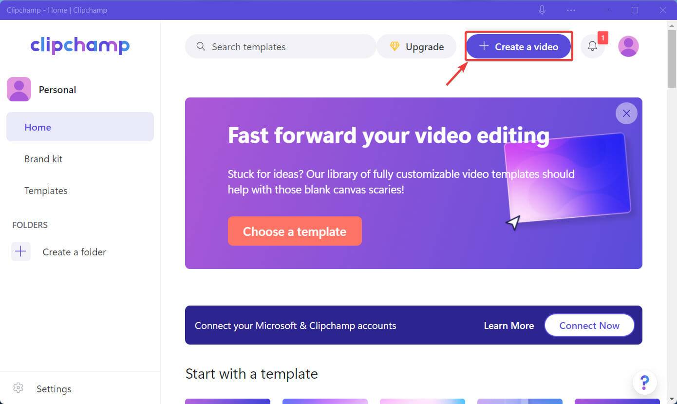 clipchamp-create-video