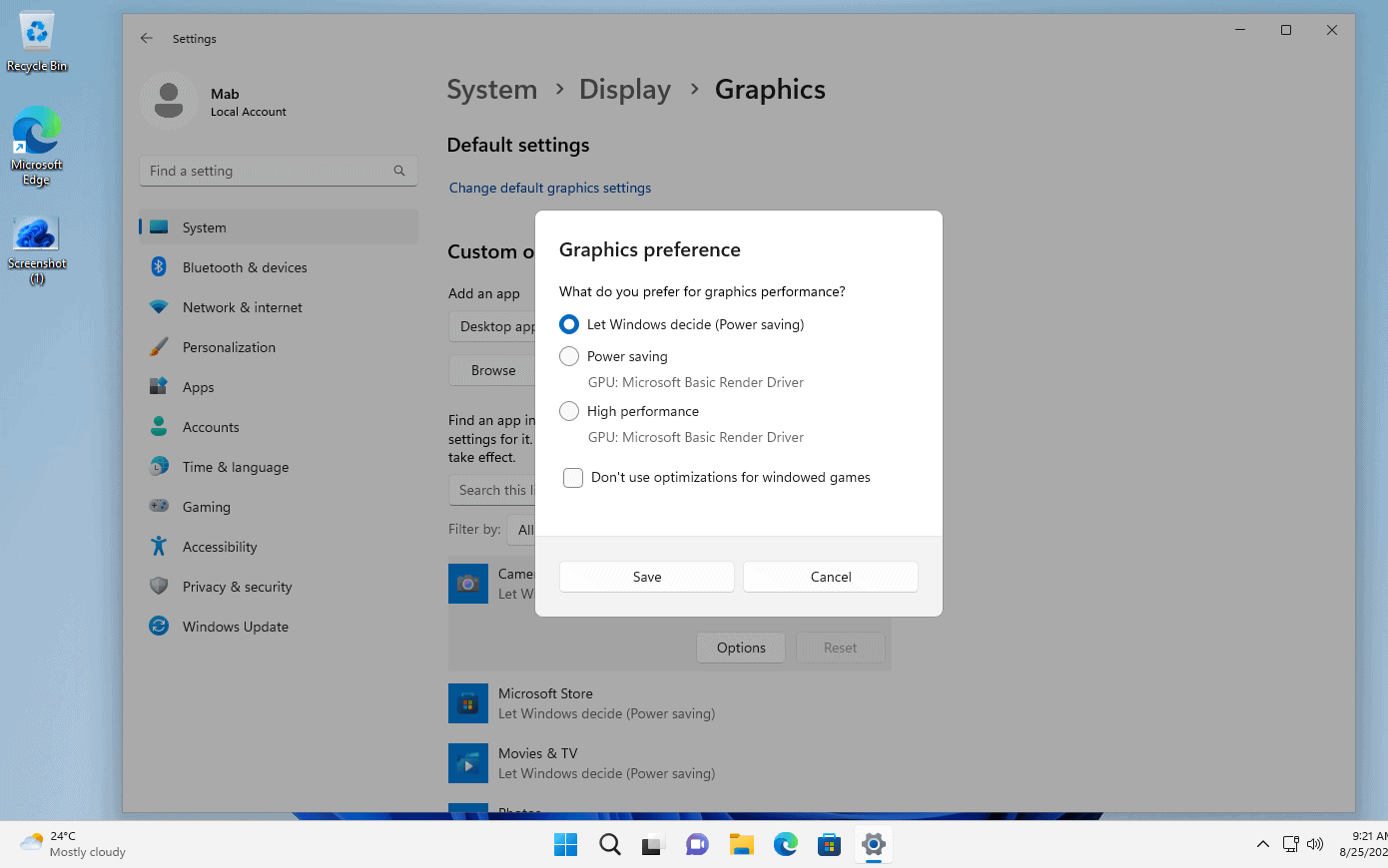 graphics-preferences