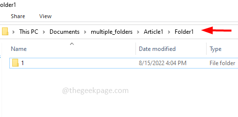 subfolders