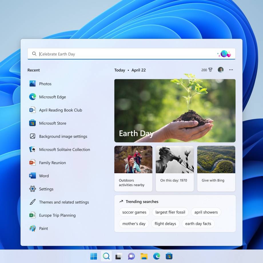 微软正在重新设计 Windows 11 和 Windows 10 的搜索界面