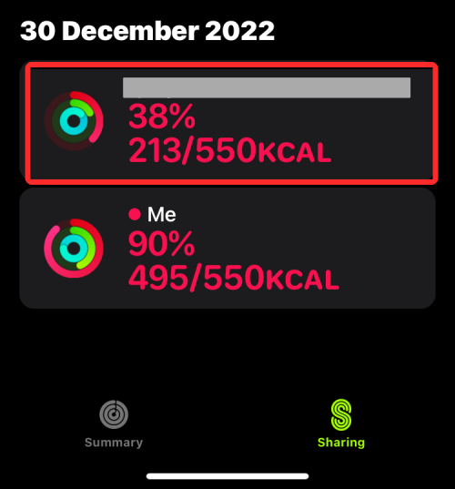 在 Apple Watch 上分享健身：分步教程