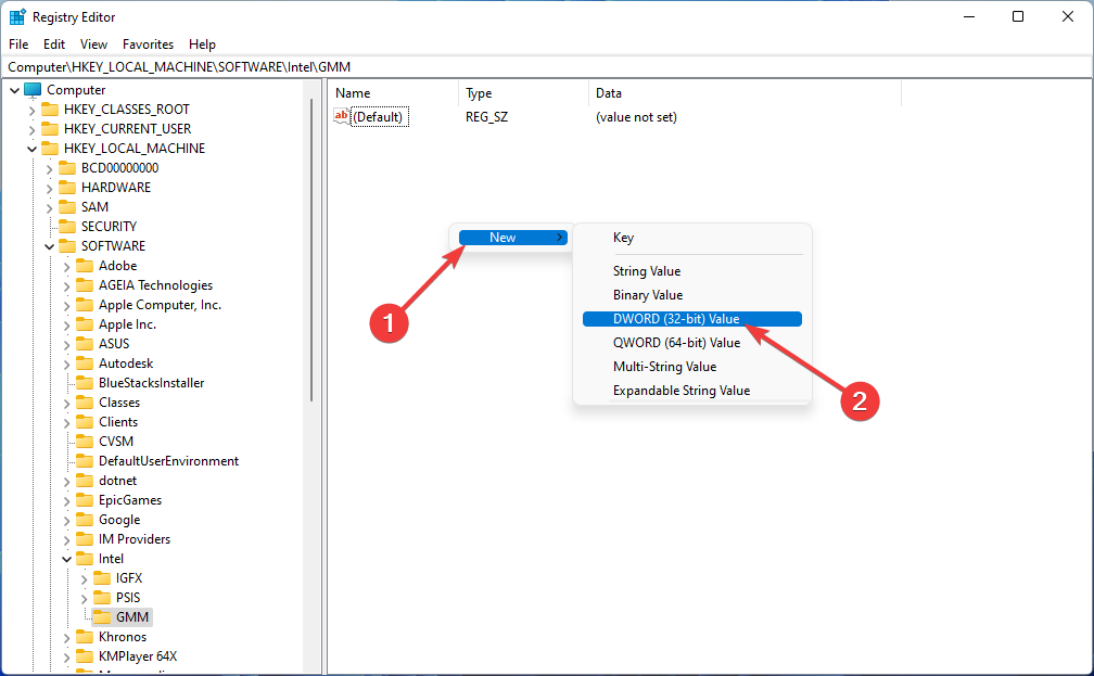 right-click-inside-the-right-panel-and-create-a-new-key