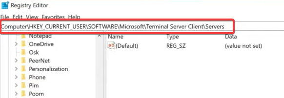 Server-path