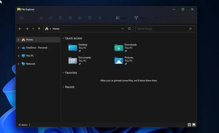 不喜欢 Windows 11 上文件资源管理器中的选项卡?这是禁用的方法