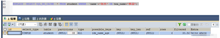 哪些情况会导致MySQL索引失效？