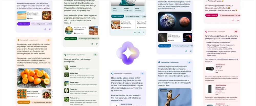 谷歌宣布对更多用户开放搜索中对新的生成式 AI 功能的访问