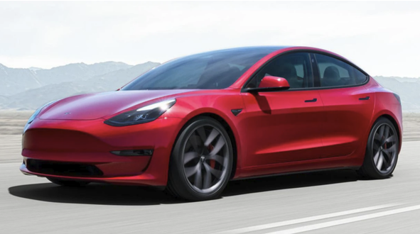 特斯拉Model 3改款车型引入新型电池技术，电量增至66kWh