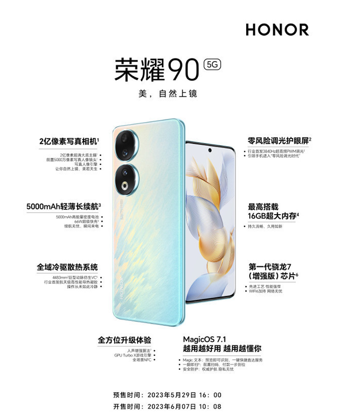 荣耀90系列创造销售奇迹：23分钟打破安卓手机首销记录