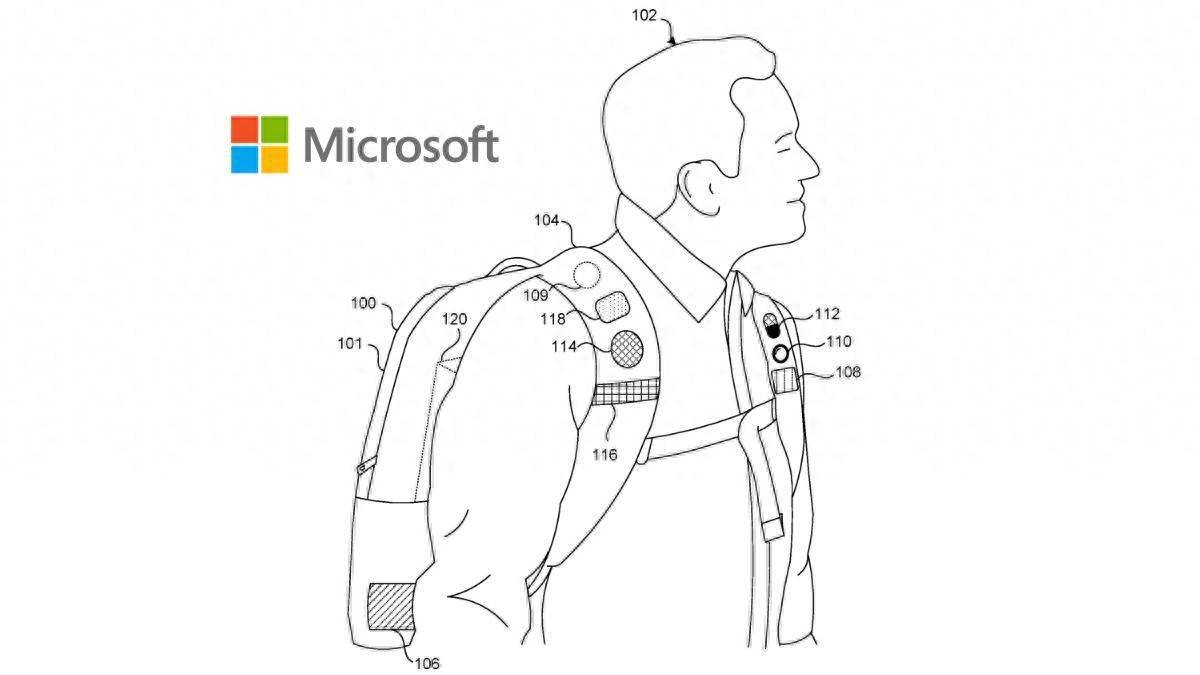 微软成功获得AI双肩包专利