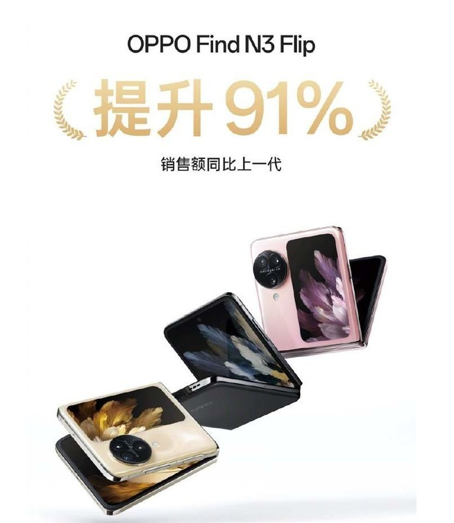 OPPO Find N3 Flip夺冠 华为Mate60系列遭遇“机圈汪峰”竞争