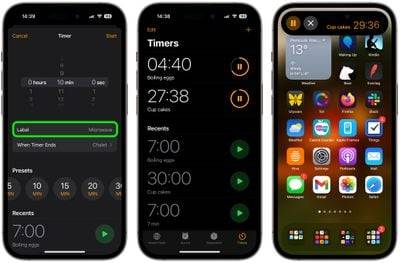 iOS 17：如何设置和标记多个计时器