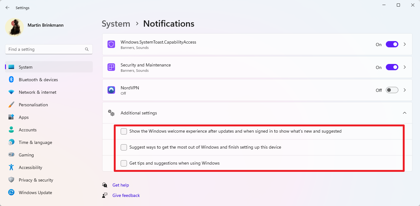 Windows 11用户指南：如何禁用广告弹窗
