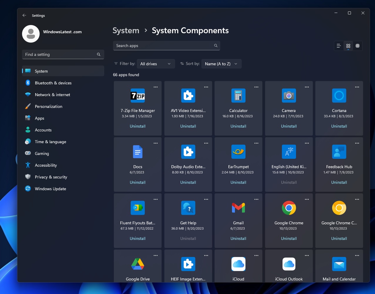 Windows 11 KB5031455推出功能(直接下载链接)