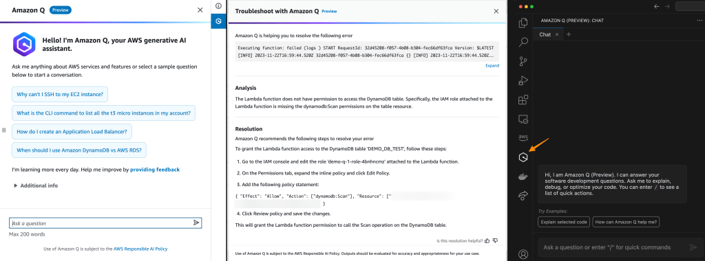 亚马逊 AWS 推出 AI 聊天机器人 Amazon Q 为企业提供服务