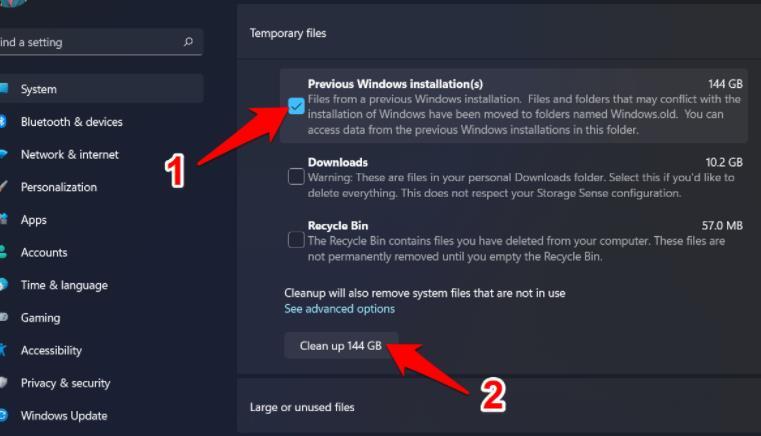如何清理win11电脑的windows.old文件?win11清理windows.old的方法