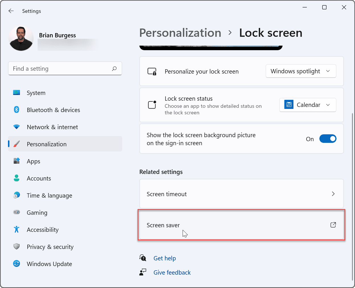 win11怎么设置启动屏幕保护程序?win11开启屏幕保护程序操作方法