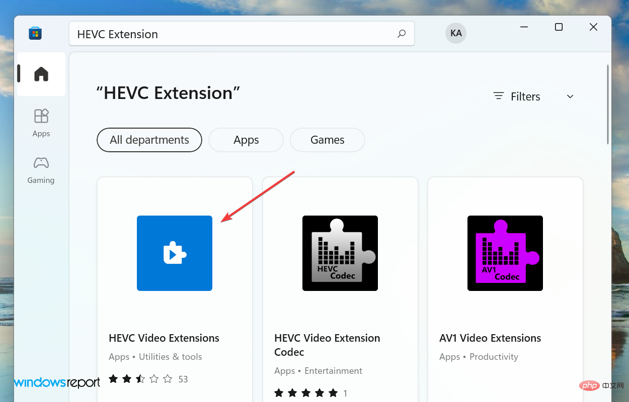 Win11如何安装HEVC扩展?HEVC视频扩展安装教程