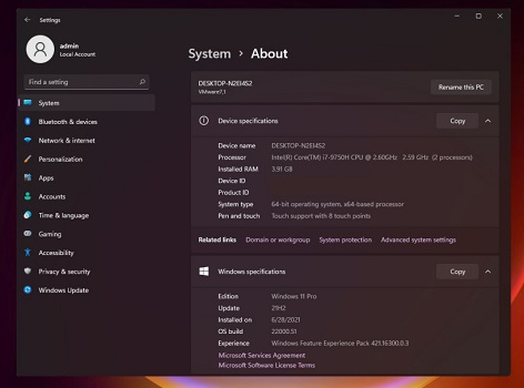 如何在Win11上查看计算机规格?win11怎么看电脑配置方法