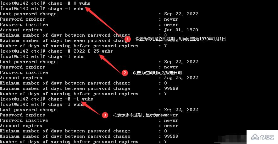 linux chage命令如何使用