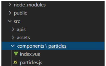 vue3使用particles粒子特效的问题怎么解决