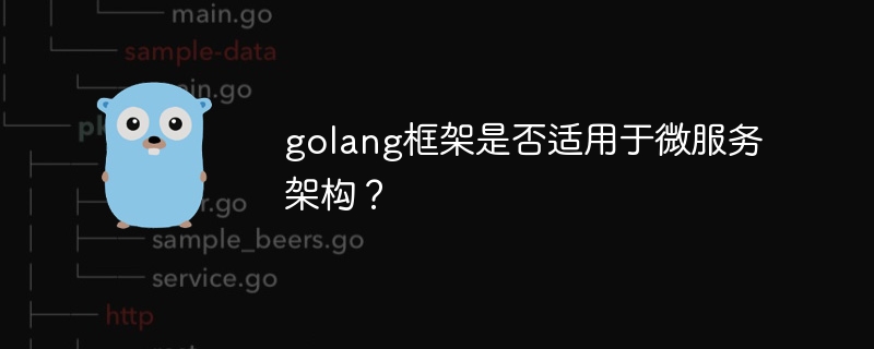 golang框架是否适用于微服务架构？