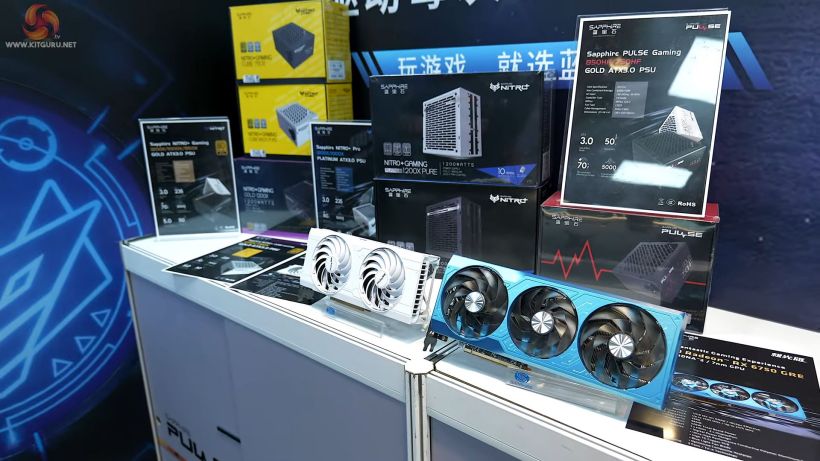 蓝宝石重振电源产品线,展出 NITRO+、Pulse 系列 ATX3.0 电源