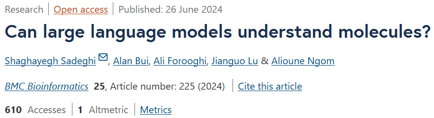 Llama分子嵌入优于GPT，LLM能理解分子吗？这一局Meta赢了OpenAI