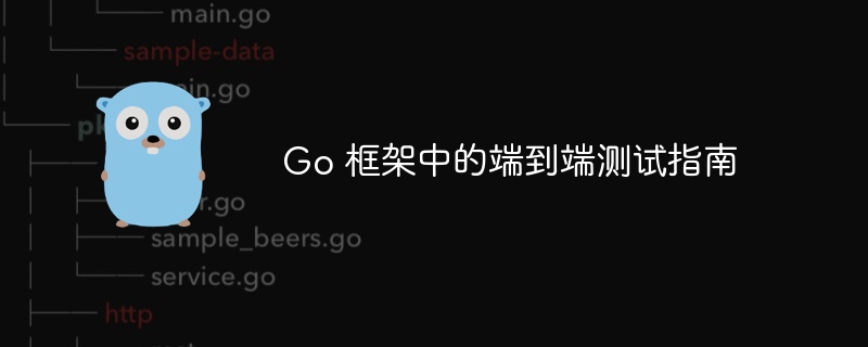 Go 框架中的端到端测试指南