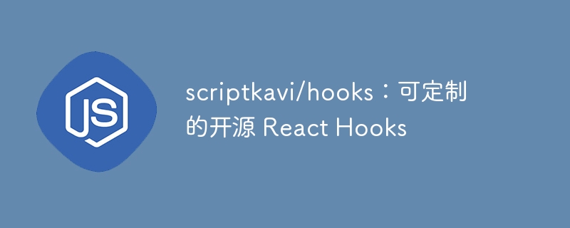 scriptkavi/hooks：可定制的开源 React Hooks