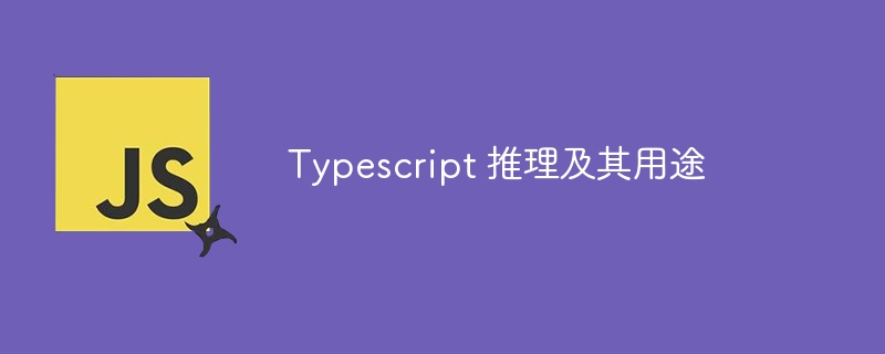 Typescript 推理及其用途