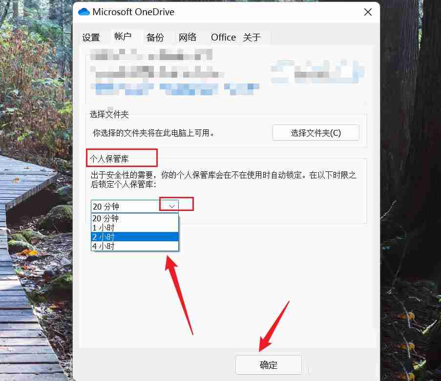 OneDrive个人保管库怎么自动锁定 win11系统自动锁定OneDrive个人保管库的方法教程