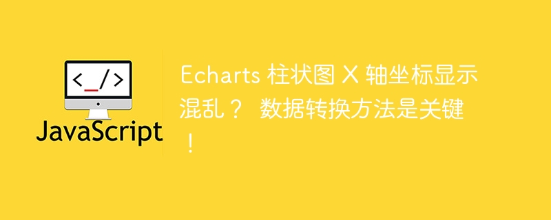 Echarts 柱状图 X 轴坐标显示混乱？  数据转换方法是关键！