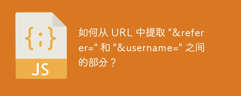 如何从 URL 中提取 