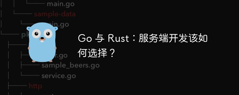 Go 与 Rust：服务端开发该如何选择？