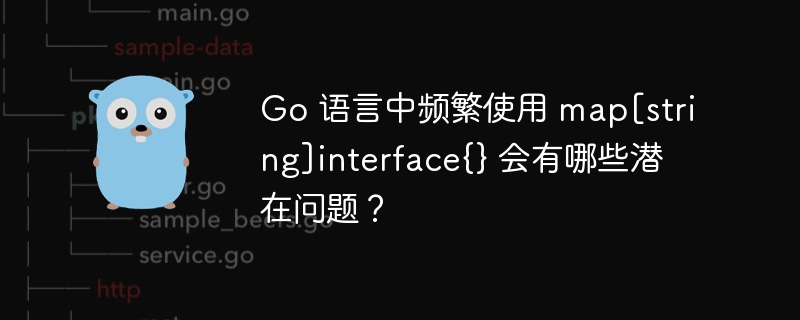 Go 语言中频繁使用 map[string]interface{} 会有哪些潜在问题？