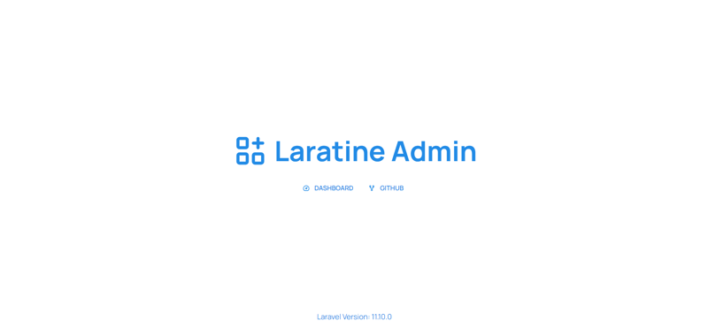 LaratineAdmin - 一个简单的 Laravel/InertaReact 仪表板