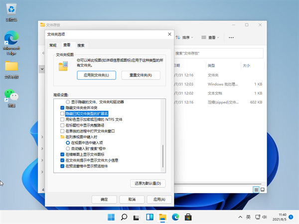 Win11怎么查看文件的后缀名 Win11显示文件后缀名的方法