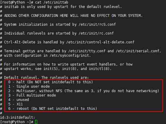 让我们了解下Linux的运行级别