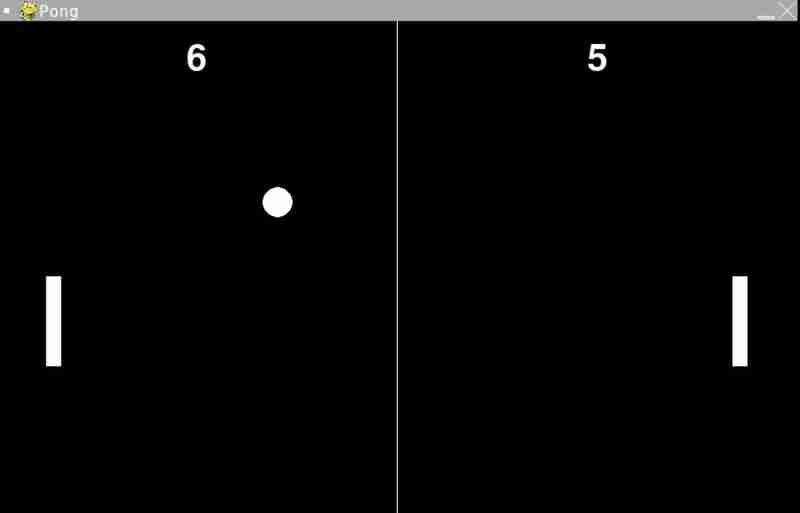 Pygame python 中的乒乓球游戏
