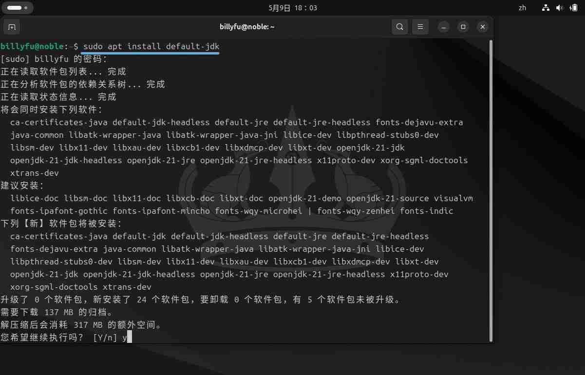 Ubuntu 24.04 LTS怎么安装和卸载Java?