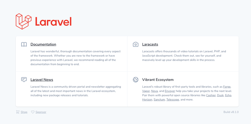 日设置 Laravel