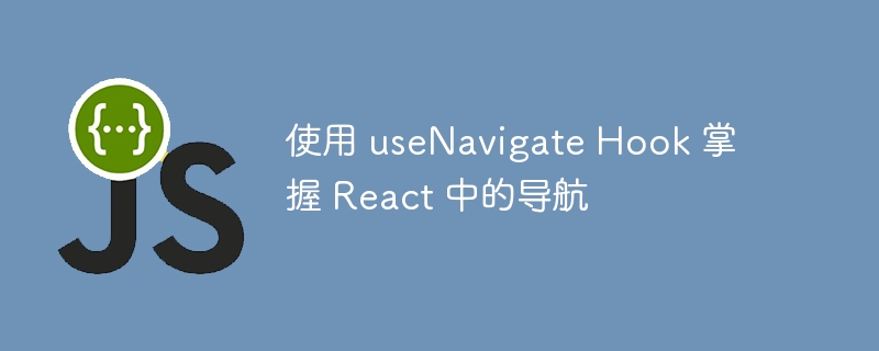 使用 useNavigate Hook 掌握 React 中的导航