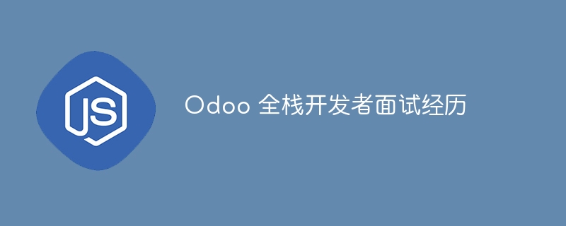 Odoo 全栈开发者面试经历