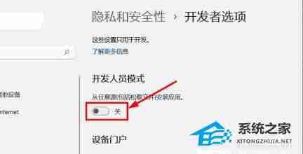 Win11如何关闭开发者模式-Win11关闭开发者模式的方法